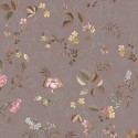 Pip Studio|Romantic wallpaper with small Japanese flowers in pink|Oriental