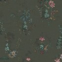 Pip Studio|Romantic wallpaper with porcelain vases and flowers in green|Wallpaper