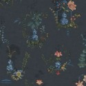 Pip Studio|Papier peint romantique fleurs bleu marine|Oriental