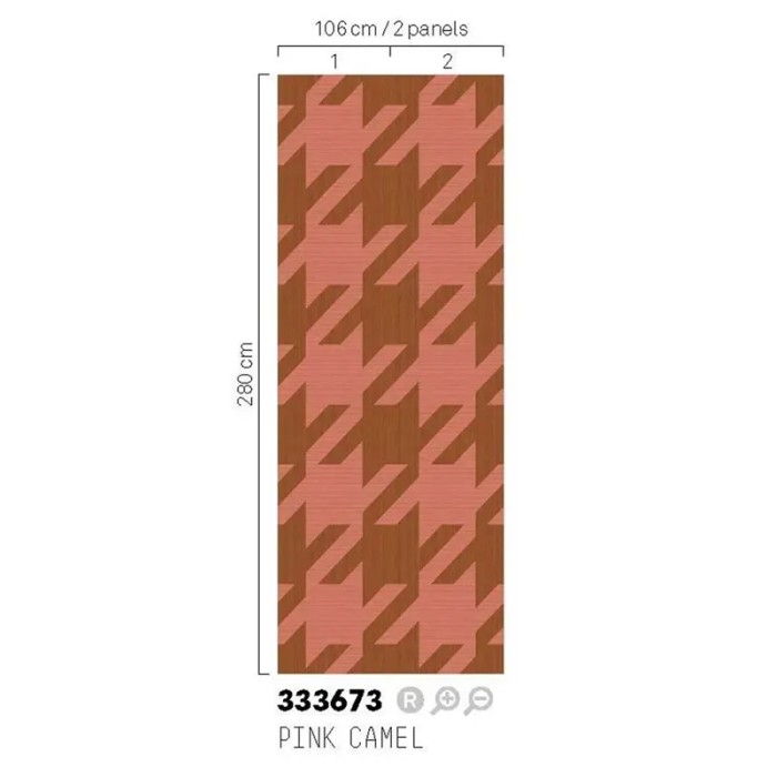 Eijffinger|Mural pared pico de gallo estilo retro|Murales de Pared