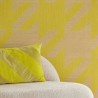 Eijffinger|Wandbild Retro gelbes Hahnentritt-Muster|Wandbild