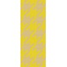 Eijffinger|Wandbild Retro gelbes Hahnentritt-Muster|Wandbild