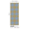 Eijffinger|Wall mural houndstooth pattern blue|Wallmurals
