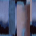 Eijffinger|Papier peint panoramique moderne ikat abstrait tons bleus|Panoramiques