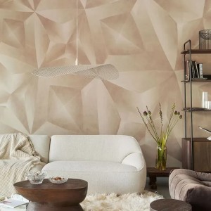 Casamance|Wandbild stilisierte Landschaft abstrakter Fokus grün|Wandbild