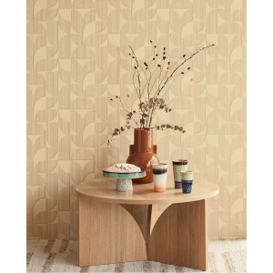 Casamance|Wallpaper geometric brown abstract line style|Geometric 2
