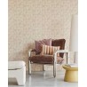 Eijffinger|Papier peint géométrique scandinave formes arrondies beige|Scandinave