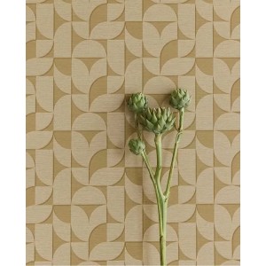 Papeldecor|Modern Art Deco Style Blue and Green Wallpaper|Wallpaper 2
