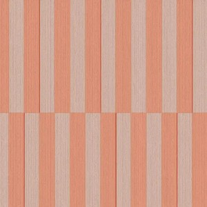 Eijffinger|Papier peint rétro moderne rayures lilas et marron|Rayures