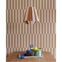 Eijffinger|Tapete retro-modern pastellblaue Streifen|Streifen