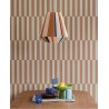 Eijffinger|Tapete retro-modern pastellblaue Streifen|Streifen