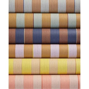 Eijffinger|Tapete retro-modern pastellblaue Streifen|Streifen 2