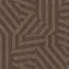 Eijffinger|Papier peint ethnique marqueterie géométrique marron foncé|Ethnique