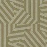Eijffinger|Papier peint ethnique marqueterie géométrique vert et or|Haut Gamme