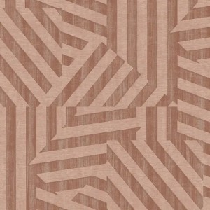 Casadeco|Papier peint géométrique avec formes rectangulaires blanc crème et noir|Rétro