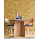 Eijffinger|Ethnic wallpaper with abstract graphic in ochre yellow|Ethnic