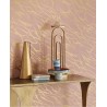 Eijffinger|Romantic chic wallpaper with abstract graphic in pink and gold|Romantic