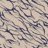 Eijffinger|Modern wallpaper with abstract graphic in beige and blue|Abstract