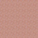 Eijffinger|Romantic chic wallpaper with textile pattern in terracotta pink|Romantic