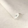 Eijffinger|Romantische Tapete mit Spitzenmuster floral in Weiß|Hochwertige