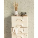 Eijffinger|Romantic pastel green floral lace wallpaper|High-End