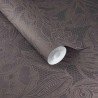 Eijffinger|Papier peint romantique dentelle florale violet marron|Papier Peint