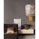 Eijffinger|Romantic violet-brown floral lace wallpaper|Wallpaper