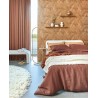 Eijffinger|Jungle chic copper brown palm leaf wallpaper|Wallpaper