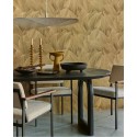 Eijffinger|Jungle chic gold palm leaf wallpaper|High-End