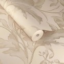 Eijffinger|Romantische Tapete mit Blumensilhouetten in Rosa Kupfer|Hochwertige