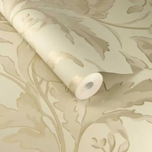 Eijffinger|Romantische Tapete mit Blumensilhouetten in Rosa Kupfer|Hochwertige