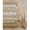 Eijffinger|Romantische Tapete mit Blumensilhouetten in Grün Gold|Modern