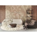 Eijffinger|Modern glossy blue-brown herringbone wood wallpaper|Wood Imitation