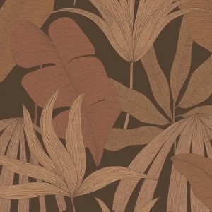 Eijffinger|Urban jungle wallpaper with tropical palms in lilac purple|Wallpaper