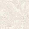 Eijffinger|Romantic wallpaper with tropical plants in white|High-End