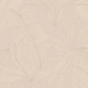 Eijffinger|Romantic wallpaper with tropical plants in white|High-End