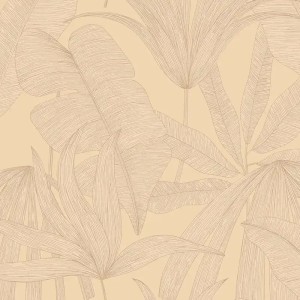 Grandeco|Papel pintado romántico: flores pequeñas verde|Floral