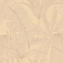 Eijffinger|Papier peint romantique plantes tropicales ocres|Papier Peint