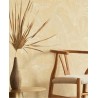 Eijffinger|Romantic wallpaper with tropical plants in ochre|Wallpaper