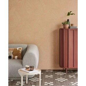Eijffinger|Papier peint romantique plantes tropicales ocres|Papier Peint 2