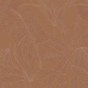 Eijffinger|Papier peint tropical plantes exotiques orange et argent|Haut Gamme