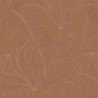 Eijffinger|Tropical wallpaper with exotic plants in orange and silver|High-End