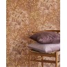 Eijffinger|Scandinavian boho wallpaper with enchanted trees in pink and brown|High-End
