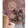 Eijffinger|Papier peint scandinave bohème arbres enchantés rouge violet|Haut Gamme