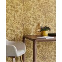 Eijffinger|Papier peint scandinave bohème arbres enchantés jaune|Haut Gamme