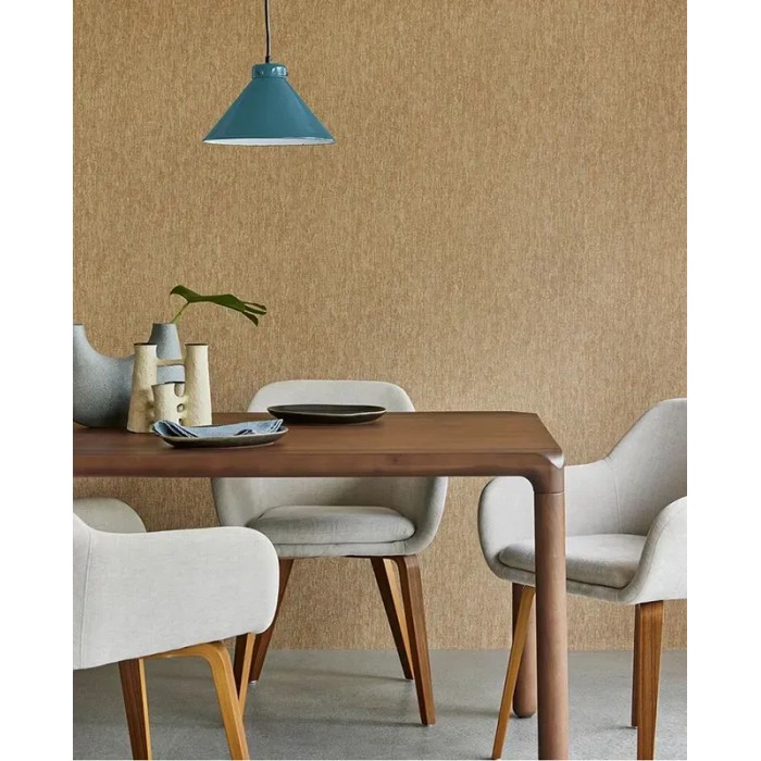 Eijffinger|Timeless brown textile wallpaper|Fabric Imitation