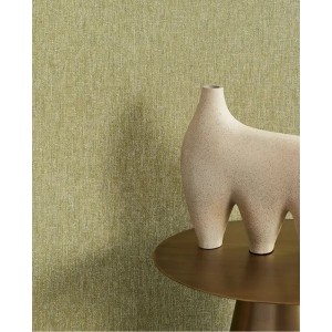 Casadeco|Papier peint uni beige cappuccino effet textile, mousseline froissée|Couleurs Unies 2