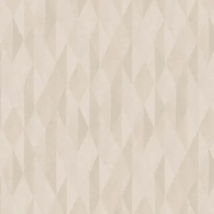 Casadeco|3D graphic honeycomb wallpaper in off-white|Geometric