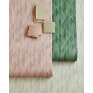 Grandeco|Papier peint géométrique moderne cercles vert|Jeunesse 2
