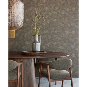 Papeldecor|Tapete Stuck grün Gips|Tapeten 2